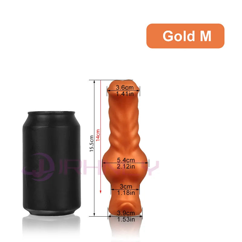 XS-XXL Dog Dildo Silicone Big Butt Plug Animal Anal Dildo Fisting Large Anal Toys Sex Toy For Women Men Anal Dilator Buttplug