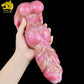 YOCY Realistic Silicone Wolf Dog Dildo Thick Knot Anal Plug Simulation Penis Animal Dildo With Sucker Adult Sex Toy For Woman