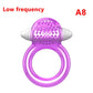 durable rabbit penis ring vibrator cock cage cockring clitoris massager vibrating masturbation Cocking delay ejaculation sex toy