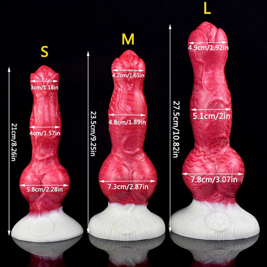 silicone Dildo animal big dog anal Plug realistic penis Huge dick With suction cup Dildo adult sex toy for men women gay lesbian