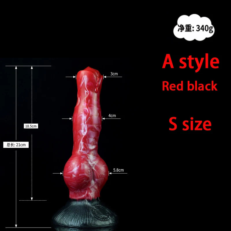 silicone Dildo animal big dog anal Plug realistic penis Huge dick With suction cup Dildo adult sex toy for men women gay lesbian