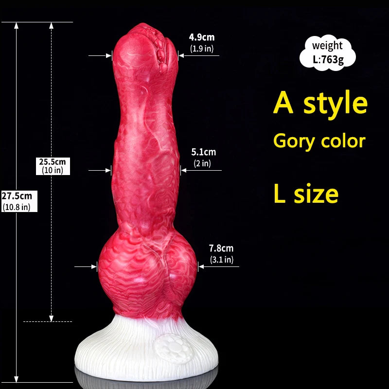 silicone Dildo animal big dog anal Plug realistic penis Huge dick With suction cup Dildo adult sex toy for men women gay lesbian