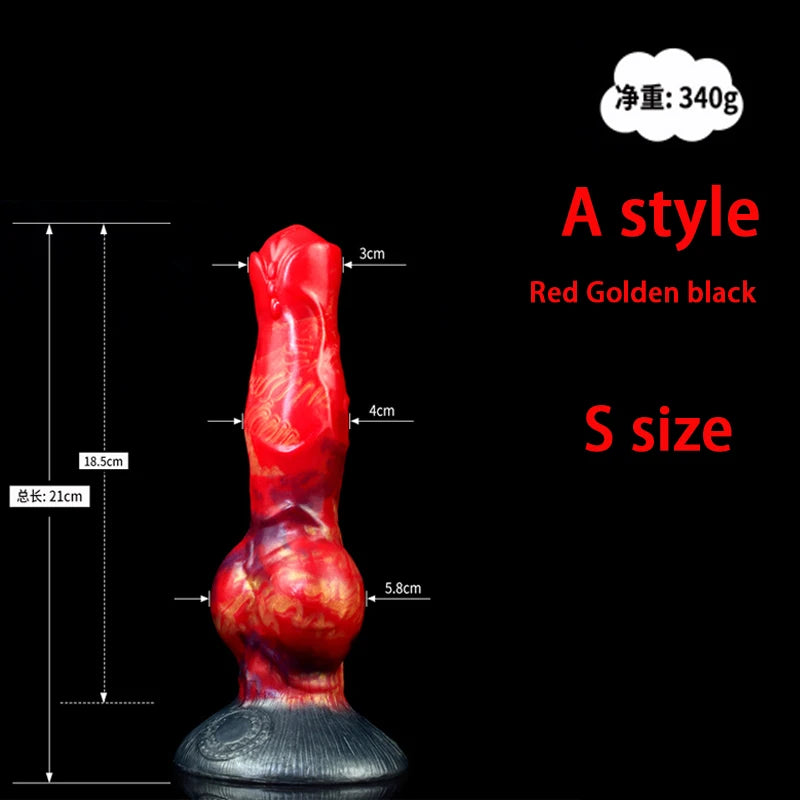 silicone Dildo animal big dog anal Plug realistic penis Huge dick With suction cup Dildo adult sex toy for men women gay lesbian