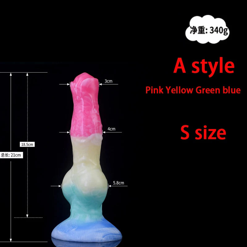 silicone Dildo animal big dog anal Plug realistic penis Huge dick With suction cup Dildo adult sex toy for men women gay lesbian