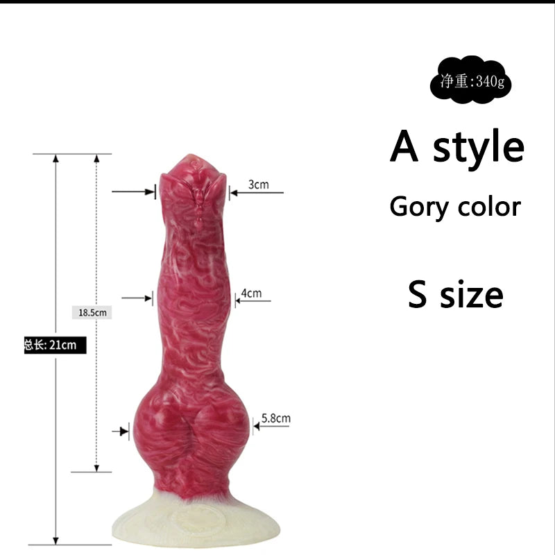 silicone Dildo animal big dog anal Plug realistic penis Huge dick With suction cup Dildo adult sex toy for men women gay lesbian