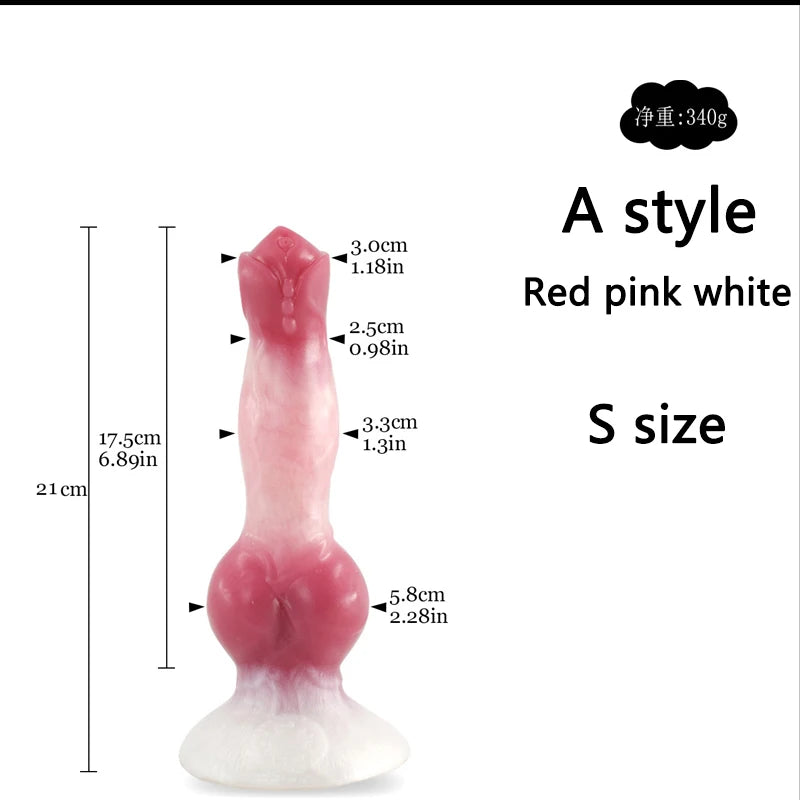 silicone Dildo animal big dog anal Plug realistic penis Huge dick With suction cup Dildo adult sex toy for men women gay lesbian