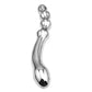 stainless steel double metal fake dildo G Spot  anal beads plug P-spot prostate massager stick SM vaginal sex toy for woman