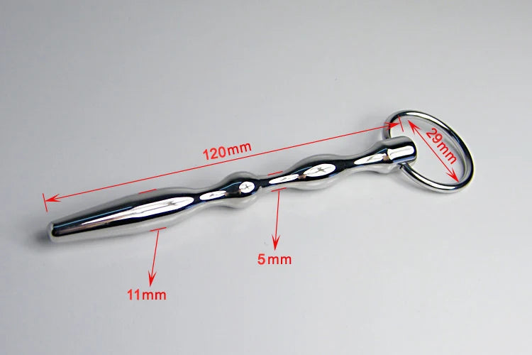 stainless steel urethral plug Prince Wand sex toy A637