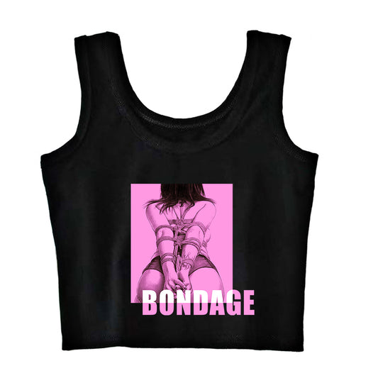 Bondage Slave Slim Fit Crop Top