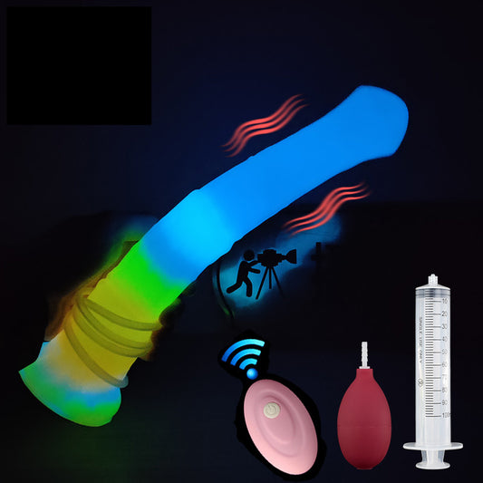 11 Inch Glowing In Dark Realistic Dildo