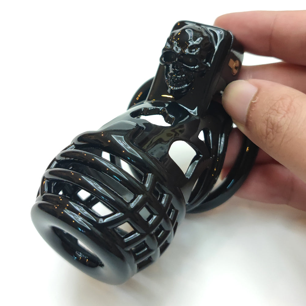 Sissy Grenade Black BDSM Chastity Cage