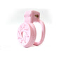 Pink Love Heart Cock Cage Ultra Small Chastity Devices