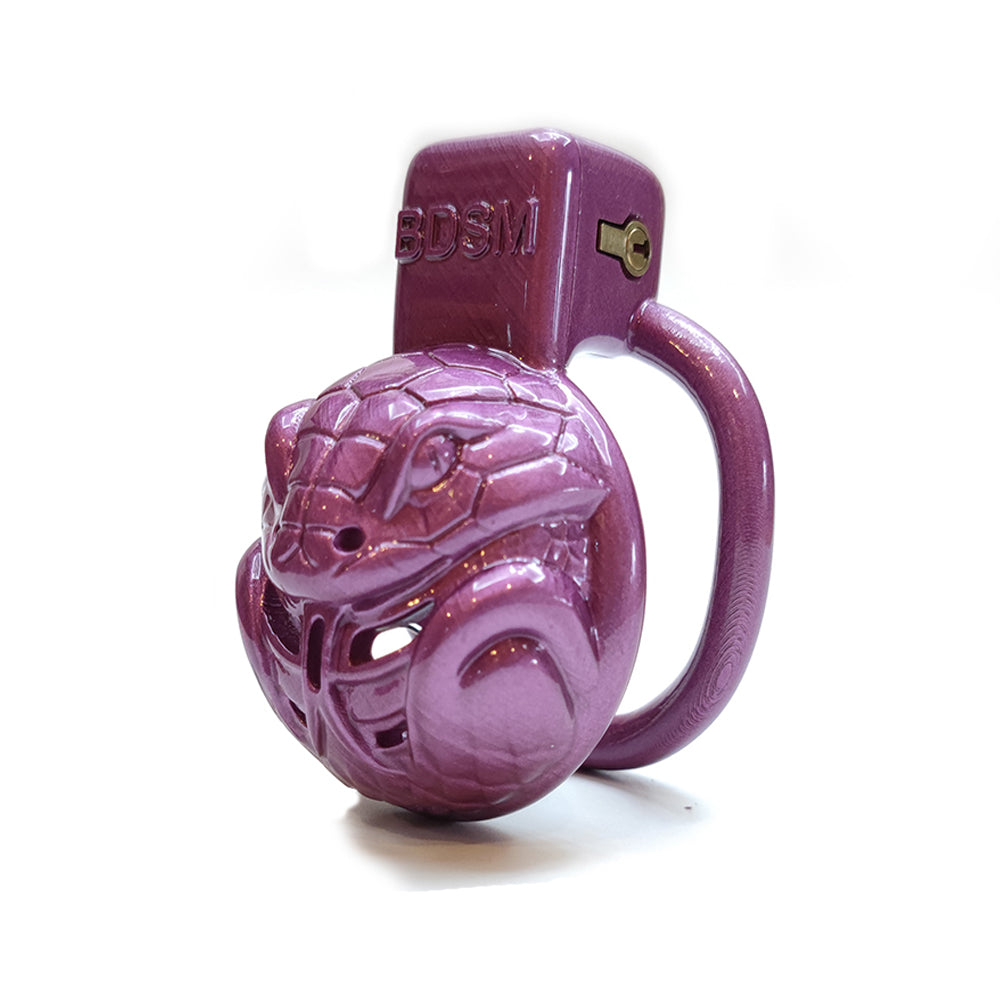 BDSM Snake Chastity Devices Small Cock Cage