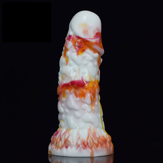 Huge Fantasy Dildo Colorful Realistic Penis