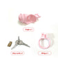 Sissy Pussy Cat Girl Pink BDSM Chastity Cage