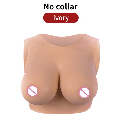 5th No Oil Breastplate Silicone Breast Forms