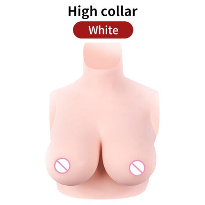 5th No Oil Breastplate Silicone Breast Forms