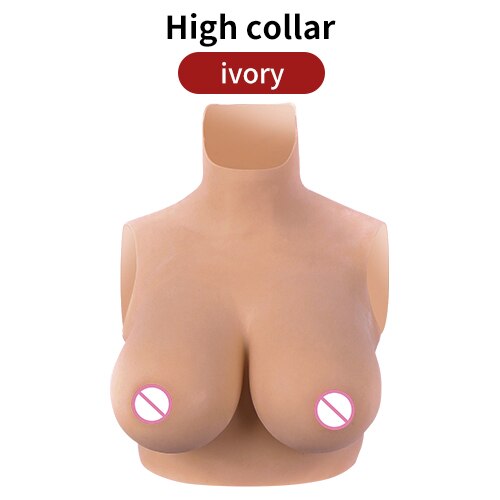 5th No Oil Breastplate Silicone Breast Forms