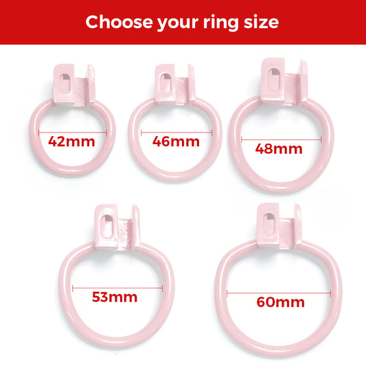 Chastity Devices Cage Extra Accessories 5 Sizes Ring