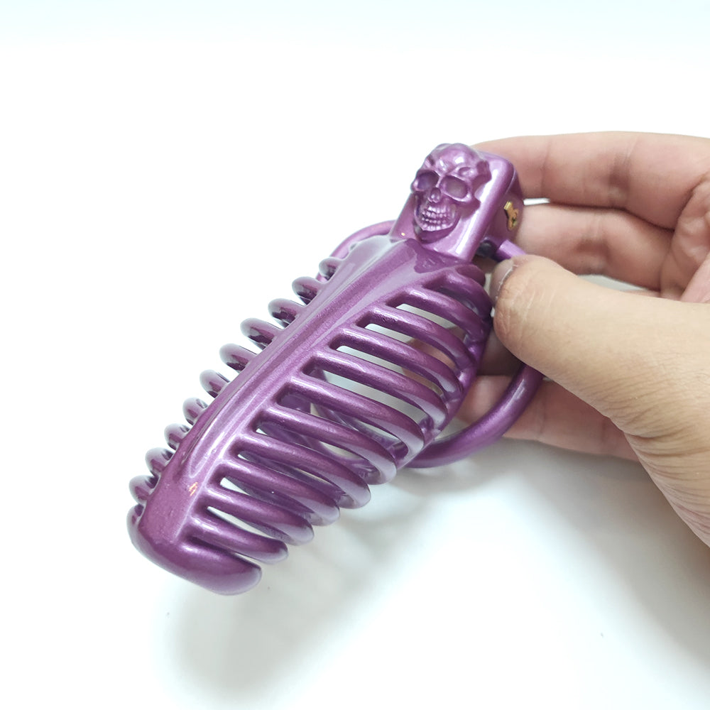 Purple Breathable Chastity Cage New Mamba Y GXLOCK Store Purple Breathable Chastity Cage New Mamba Y GXLOCK Store