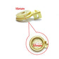 Golden Heart Flat Sissy Chastity Cage