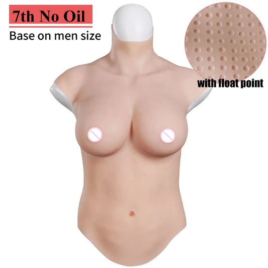 7th 65kg-135kg 6 Colors Silicone Breast Forms