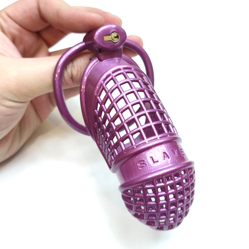 3Rings Reticular Chastity Cage BDSM Device