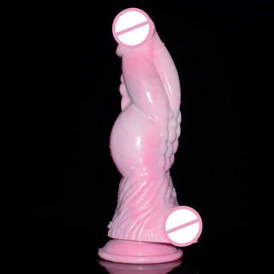 Huge Silicone Knot Dildo Animal Realistic Wolf Fake Penis