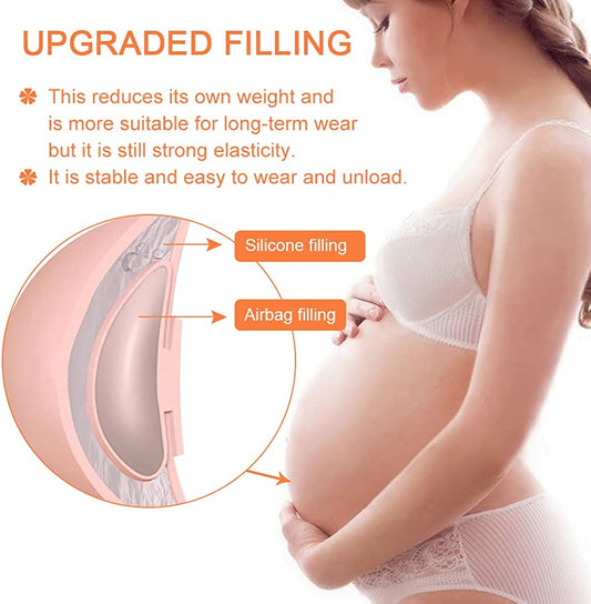 8th E Cup Silicone Fake Pregnant Belly