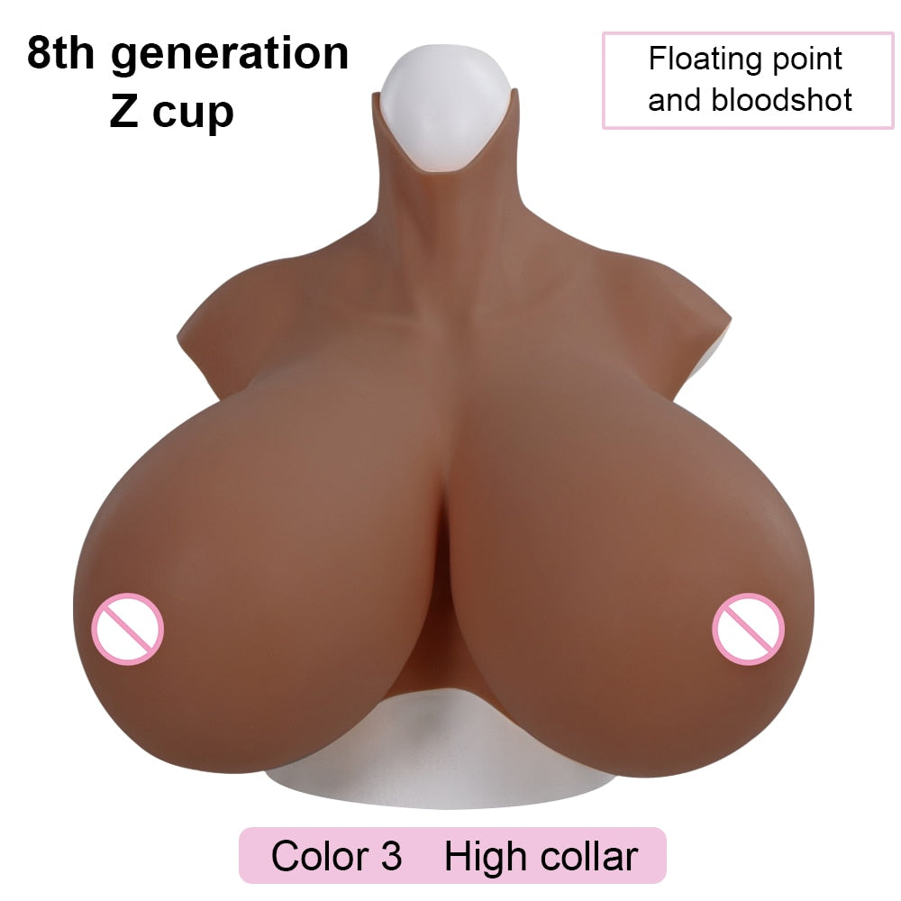 8th Generation Huge S/Z Cup Silicone Breast Forms