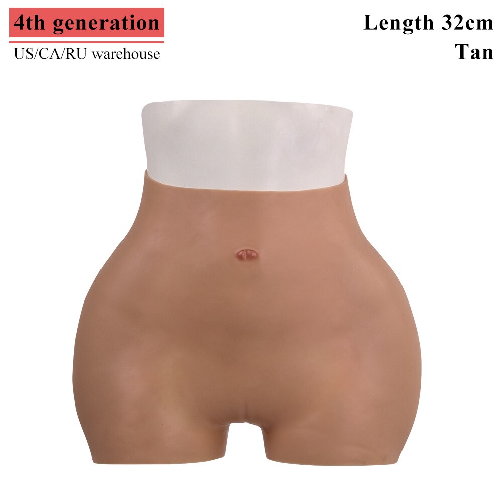 8th Silicone Pant Buttock Hip Up Enhancement Fake Vagina