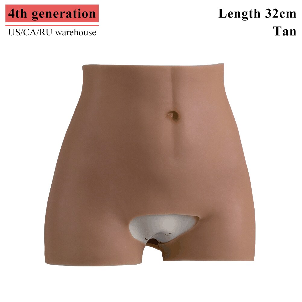 8th Silicone Pant Buttock Hip Up Enhancement Fake Vagina