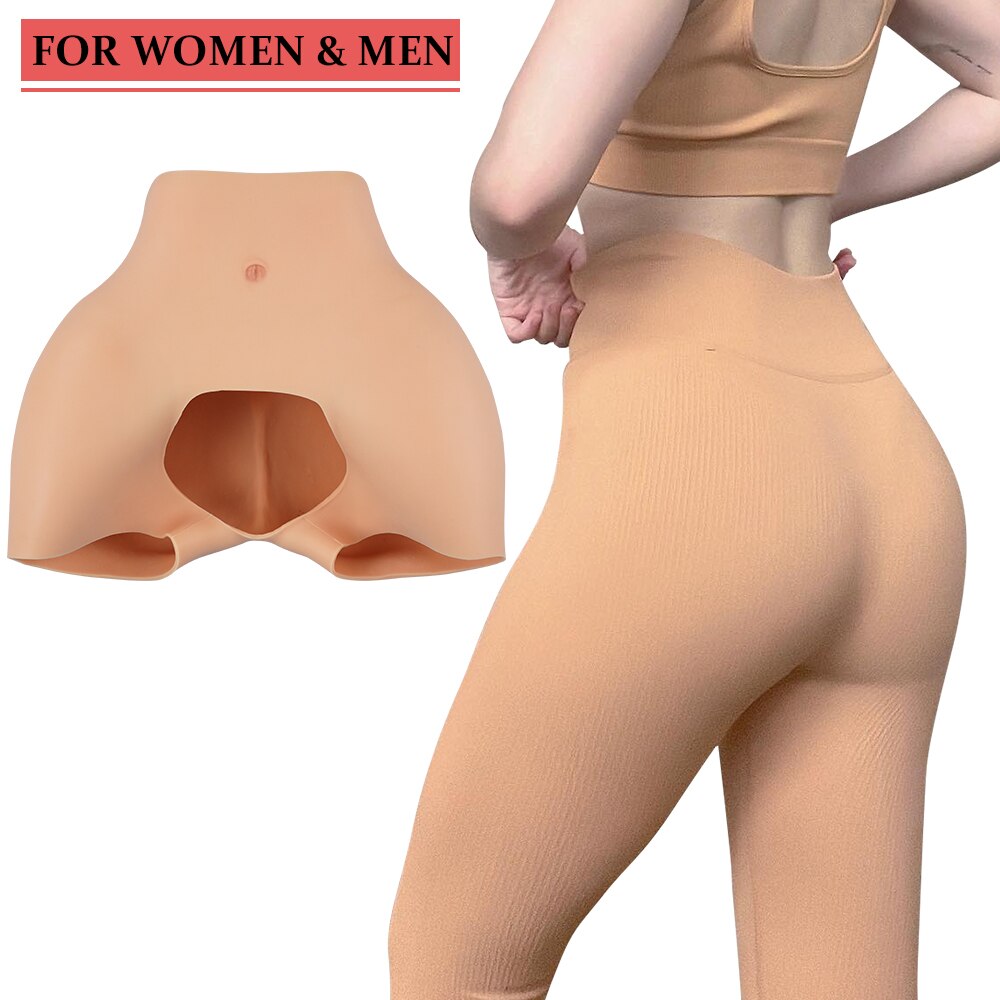 Silicone Buttock Enhancement Panties Fake Vagina