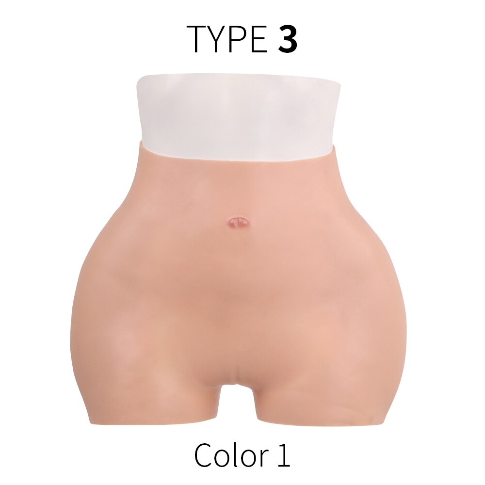 Silicone Buttock Enhancement Panties Fake Vagina