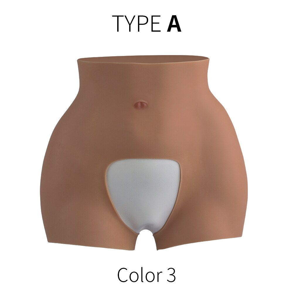 Silicone Buttock Enhancement Panties Fake Vagina