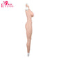 C/D/E Silicone odySuit With Breast Forms For Transgender