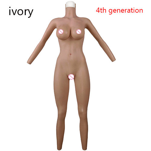 7th No Oil Fake Vagina Silicone Breasts Bodysuit