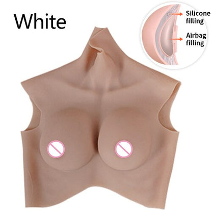 8th Crossdresser Silicone Breast Forms No Mudline