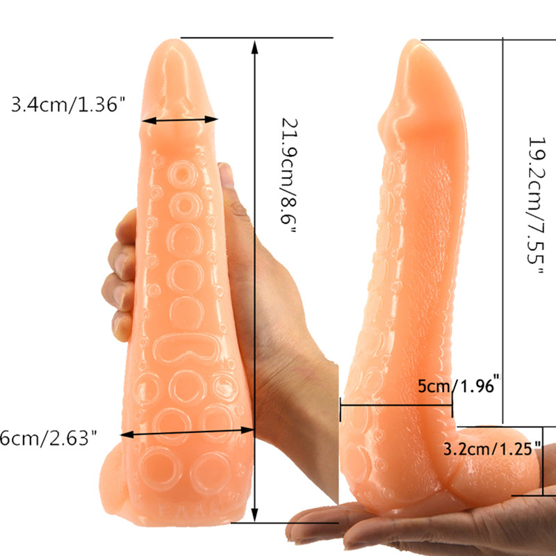 Healthy PVC Huge Tentacle Dildos