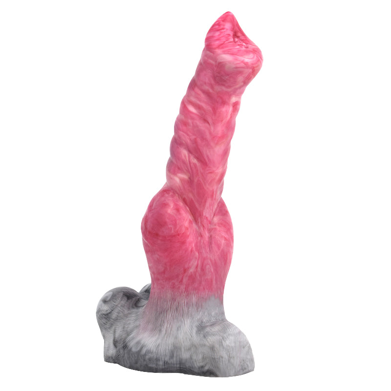 Large Dog Knot Dildo with Suction Cup
