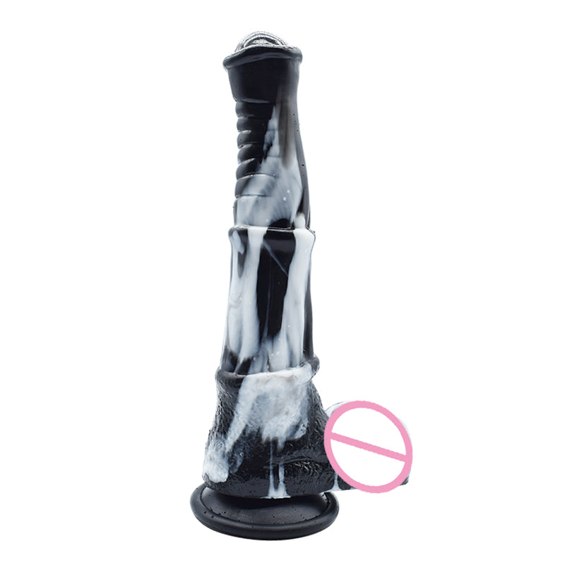 Large Dog Knot Dildo with Suction Cup