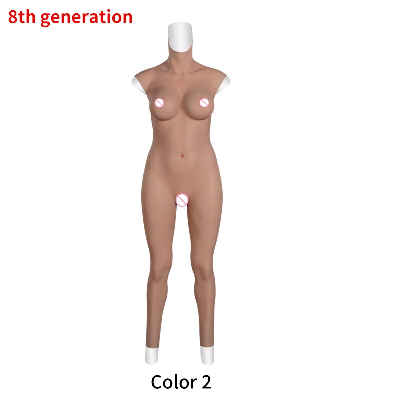 Crossdresser Silicone Prostheses Female Bodysuit