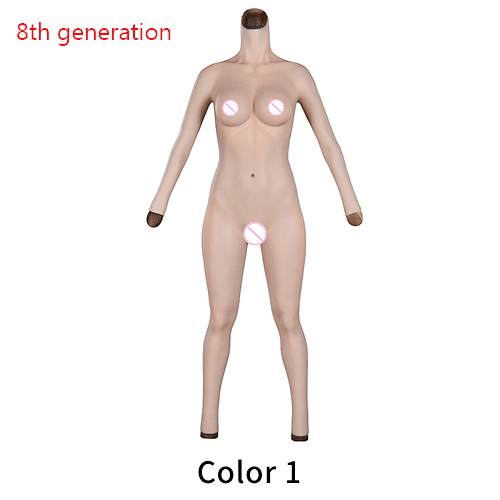 Crossdresser Silicone Prostheses Female Bodysuit