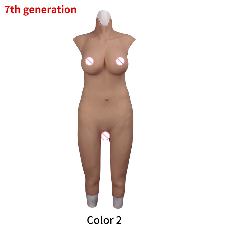 Crossdresser Silicone Prostheses Female Bodysuit