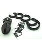 Male Chastity Devic Silicone Lock Ring