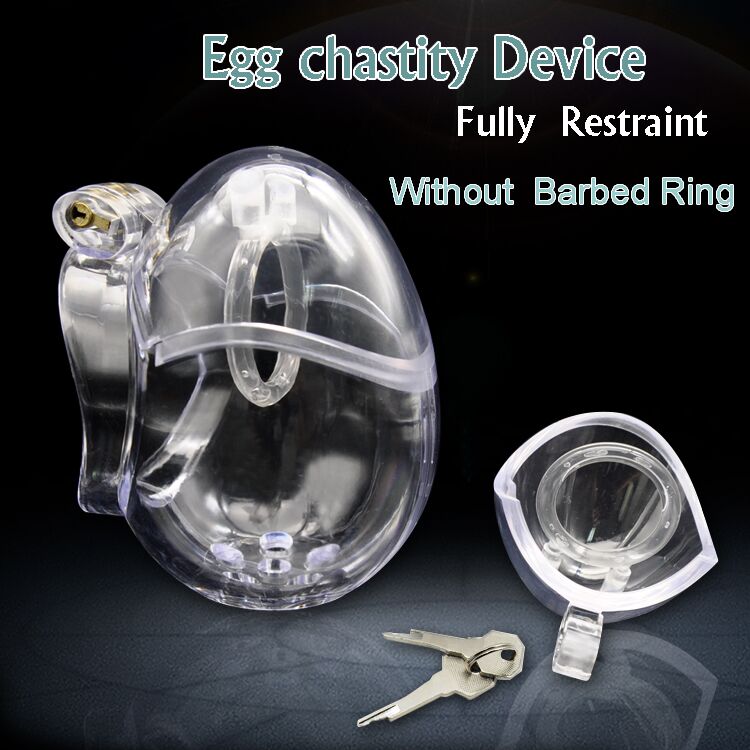 PC Egg-Type Restraint Male Chastity Device