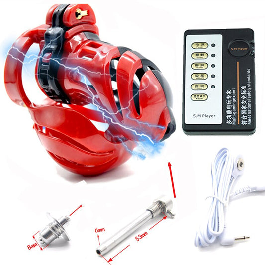 BDSM Electric Shock Chastity Devices