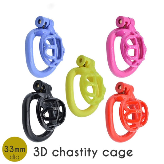 4 Rings Mamba Ultra Small Chastity Cage