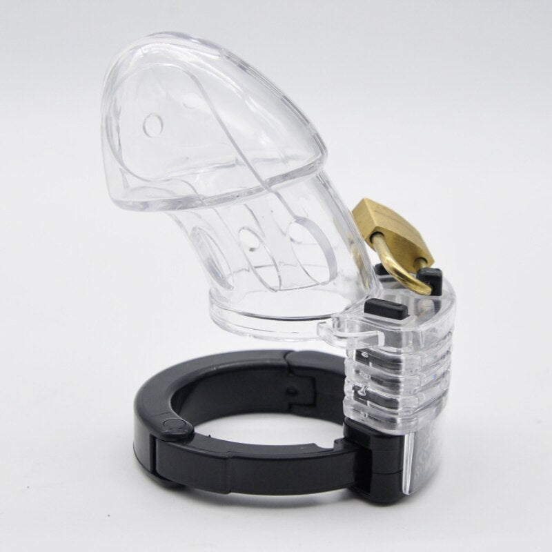 BDSM 3 Ring Male Cock Chastity Cage