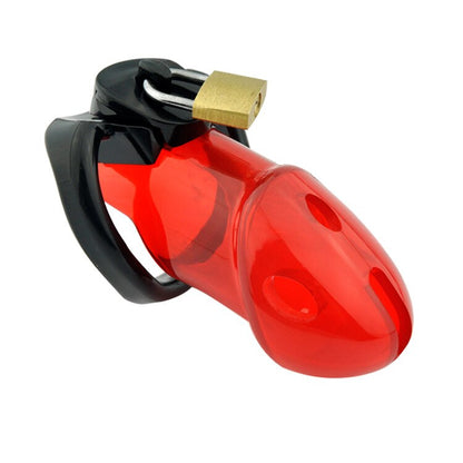 BDSM 3Rings Male Chastity Cage With Lock